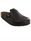 Boston Natural Leather Mule Black - BIRKENSTOCK - BALAAN 2