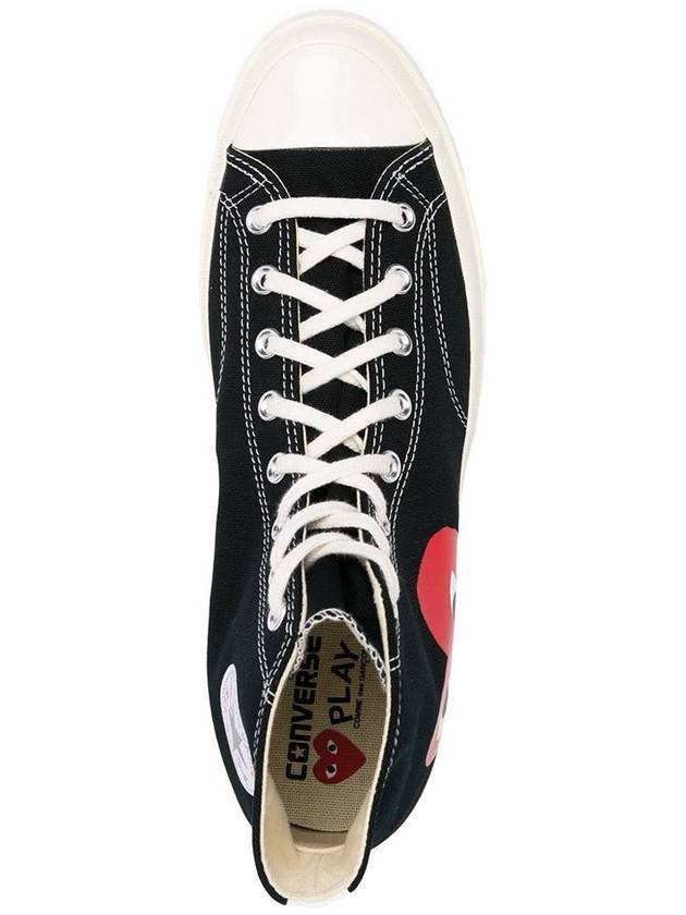 Comme Des Garçons Play Heart Print Logo Sneakers - COMME DES GARCONS PLAY - BALAAN 4