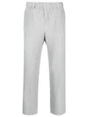 Pleated Straight Pants Grey - ISSEY MIYAKE - BALAAN 2