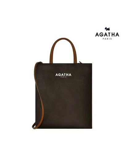 Leather Book Tote Bag AGTB135 705 - AGATHA APPAREL - BALAAN 2