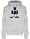 Miley Logo Hoodie Grey - ISABEL MARANT - BALAAN 2