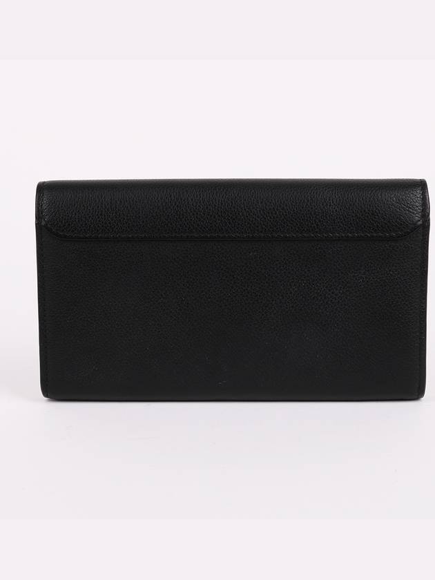 LV silver lock me black long wallet - LOUIS VUITTON - BALAAN 5