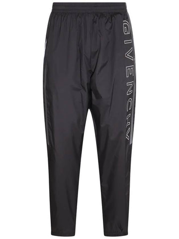 23 ss Black Nylon Track Pants BM50VZ14DG001 B0480011217 - GIVENCHY - BALAAN 1