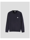 Logo Patch Sweatshirt Navy - CP COMPANY - BALAAN 1