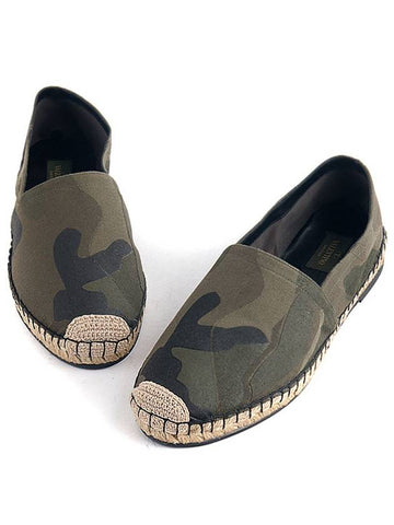 GYS00795 ATCR02 Y41 camouflage espadrille - VALENTINO - BALAAN 1