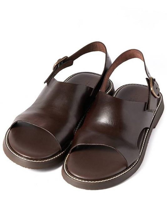 Fisherman Verona Sandals Dark Brown - ANTICHI ROMANI - BALAAN 2