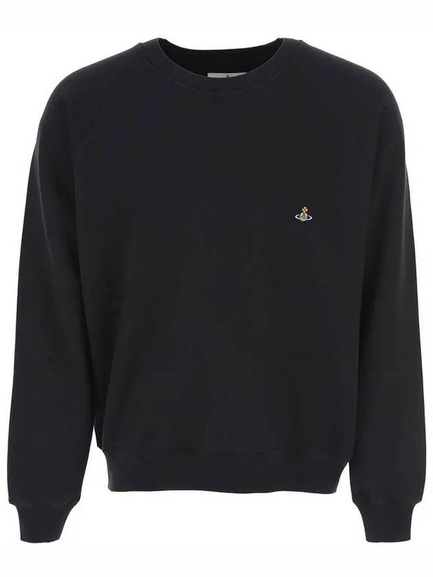 ORB Logo Crewneck Sweatshirt Black - VIVIENNE WESTWOOD - BALAAN 2