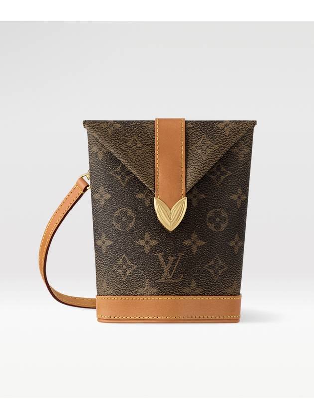 Envelope Monogram Pouch Bag Brown - LOUIS VUITTON - BALAAN 2