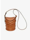 The Curve Small Bucket Bag Tan - ALEXANDER MCQUEEN - BALAAN 2