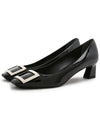 Trompette Metal Buckle Pumps Black - ROGER VIVIER - BALAAN 2