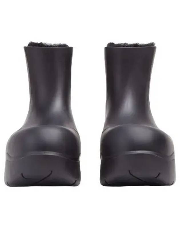 Puddle Shearling Chelsea Boots Black - BOTTEGA VENETA - BALAAN 2