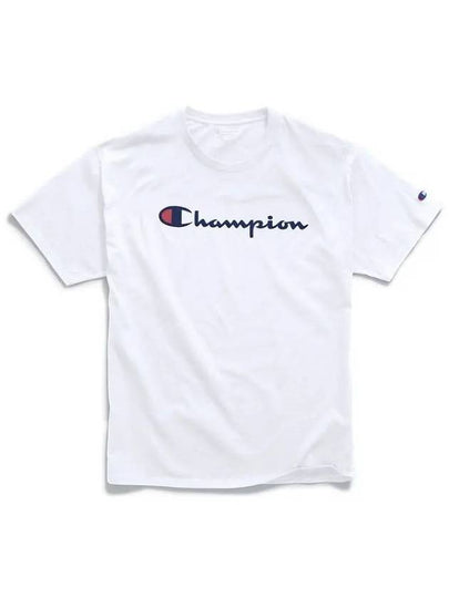 Big Script Short Sleeve TShirt 210972 - CHAMPION - BALAAN 2