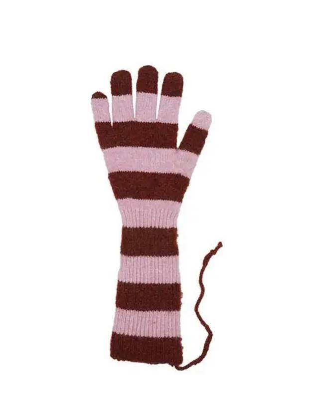 Long knit bicolor gloves pink RJ9014 PK - PALOMA WOOL - BALAAN 3