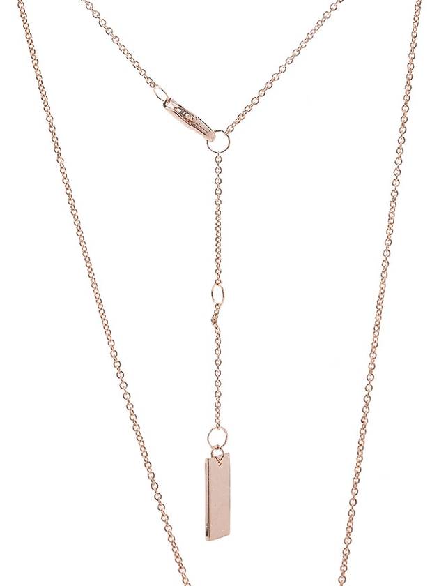 Reversible Medallion Pendant Necklace Pink - MARC JACOBS - BALAAN.