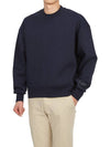 Alexandre Mattiussi Embroidered Logo Sweatshirt Navy - AMI - BALAAN 6