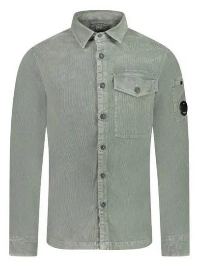 Lens Detail Long Sleeve Shirt Green - CP COMPANY - BALAAN 2