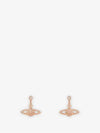 Mini Bas Relief Drop Earrings Rose Gold - VIVIENNE WESTWOOD - BALAAN 4