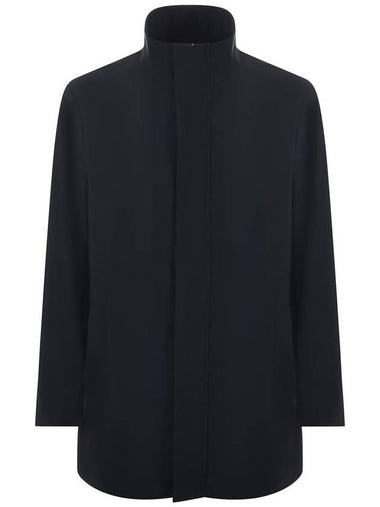 Emporio Armani  Coats Blue - EMPORIO ARMANI - BALAAN 1