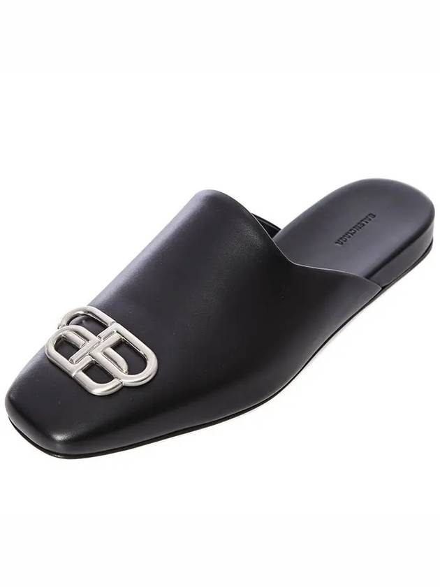 Cosy BB Logo Mules Black - BALENCIAGA - BALAAN 2