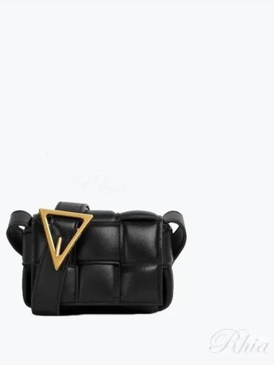 Candy Cassette Padded Mini Cross Bag Black - BOTTEGA VENETA - BALAAN 2