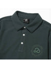 Men s Logo Embroidered Classic Long Sleeve Polo T Shirt D GREEN - 20THHOLE - BALAAN 3