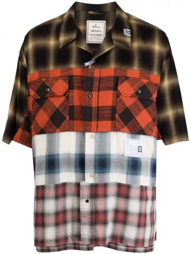 24 A10SH075 Multi checkered shirt - MIHARA YASUHIRO - BALAAN 1