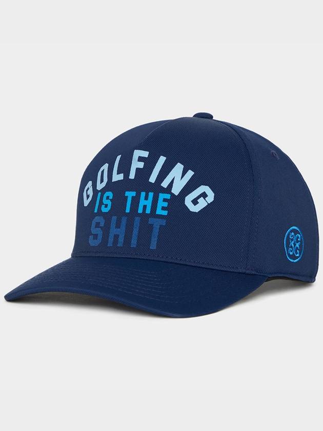 Golfing Is the Sheet Twill Snapback G4AS23H99 - G/FORE - BALAAN 5