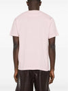 Organic Cotton Short Sleeve T-Shirt Pink - STONE ISLAND - BALAAN 7