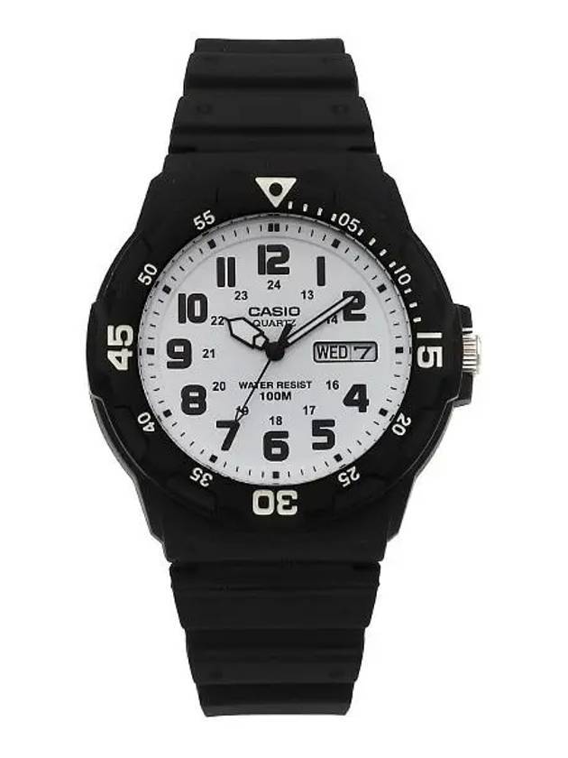 Analog Watch White Black - CASIO - BALAAN 1