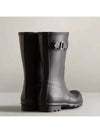 Men's Original Short Rain Boots Black - HUNTER - BALAAN 4