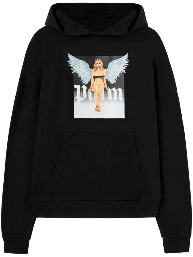 Crystal Pin-Up hoodie - PALM ANGELS - BALAAN 1