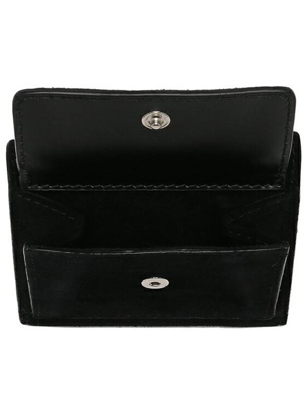 Tri-fold Compact Half Wallet Black - A.P.C. - BALAAN 3