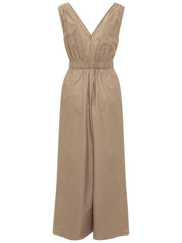 Midi Dress M0F79A5092 C8967 BROWN - BRUNELLO CUCINELLI - BALAAN 3