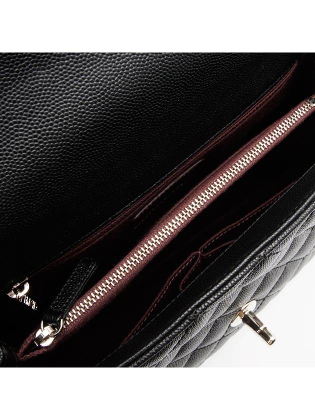 Coco handle medium lizard burgundy 11181hva - CHANEL - BALAAN 9