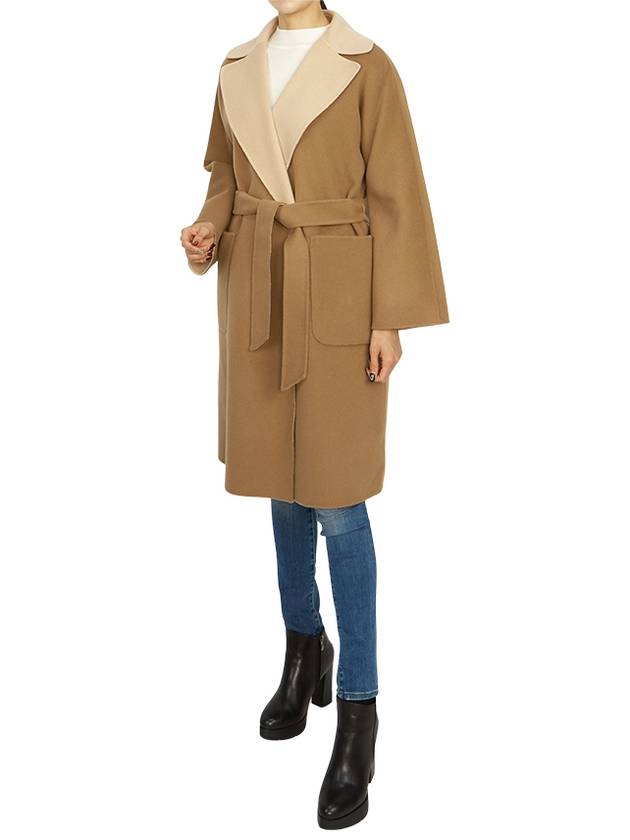 Reversible Single Coat Beige - MAX MARA - BALAAN 9