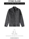 Wappen Patch Double Pocket Cotton Zip-Up Jacket Charcoal - STONE ISLAND - BALAAN 3