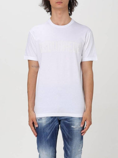 T-shirt di cotone con logo Dsquared2 - DSQUARED2 - BALAAN 1