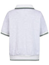 Knit collar half zip-up pique t-shirt MW4ME452 - P_LABEL - BALAAN 4