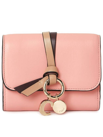 Alphabet Half Wallet Pink - CHLOE - BALAAN 2