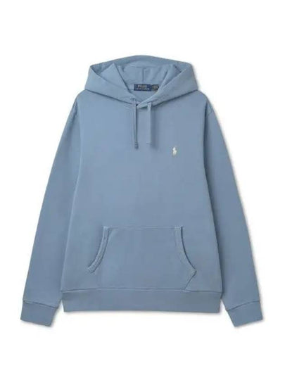 loop back terry hoodie blue - POLO RALPH LAUREN - BALAAN 2