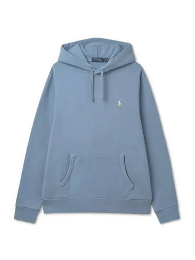 loop back terry hoodie blue - POLO RALPH LAUREN - BALAAN 1