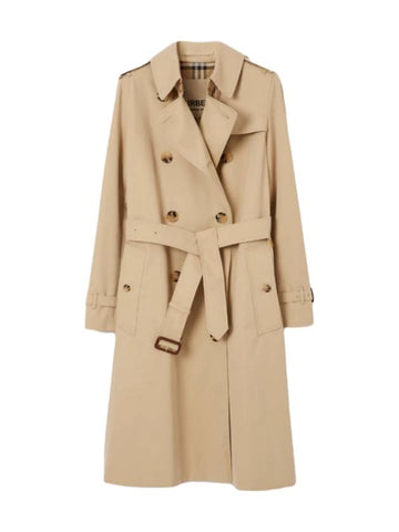 24FW Long Kensington Heritage Trench Coat 8079414 A1366 - BURBERRY - BALAAN 1