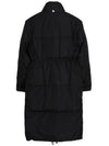 Re-Nylon Down Padded Coat Black Blue - PRADA - BALAAN 3