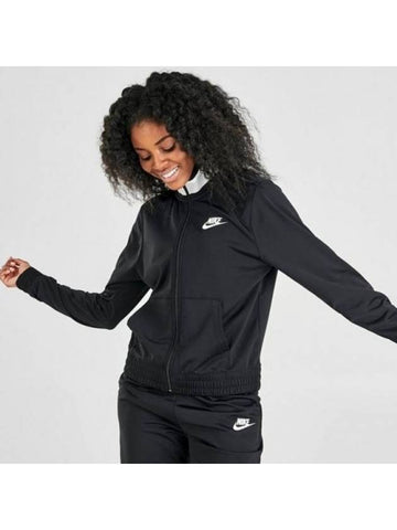 01CU5929010Women’sHeritage Knit JacketBlack - NIKE - BALAAN 1