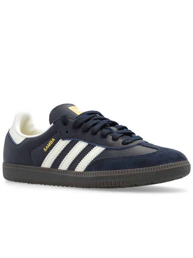 ADIDAS Originals ‘Samba OG’ Sneakers, Men's, Navy Blue - ADIDAS ORIGINALS - BALAAN 4