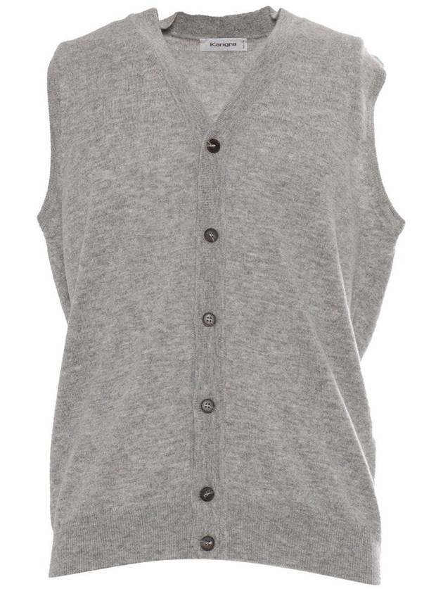 Kangra Cashmere Knitted Vest - KANGRA CASHMERE - BALAAN 1