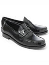 Women's Monogram Le Penny Loafer Black - SAINT LAURENT - BALAAN 2