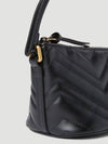 GG Marmont Shoulder Bag Black - GUCCI - BALAAN 6