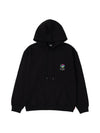 Men's Embroidery Cotton Hoodie Black - STOCKHOLM SYNDROME - BALAAN 1