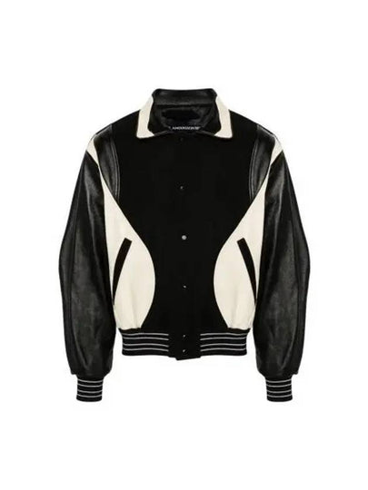 Robyn Varsity Bomber Jacket Black - ANDERSSON BELL - BALAAN 2